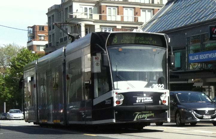 Yarra Trams Siemens Combino Tanqueray 3522